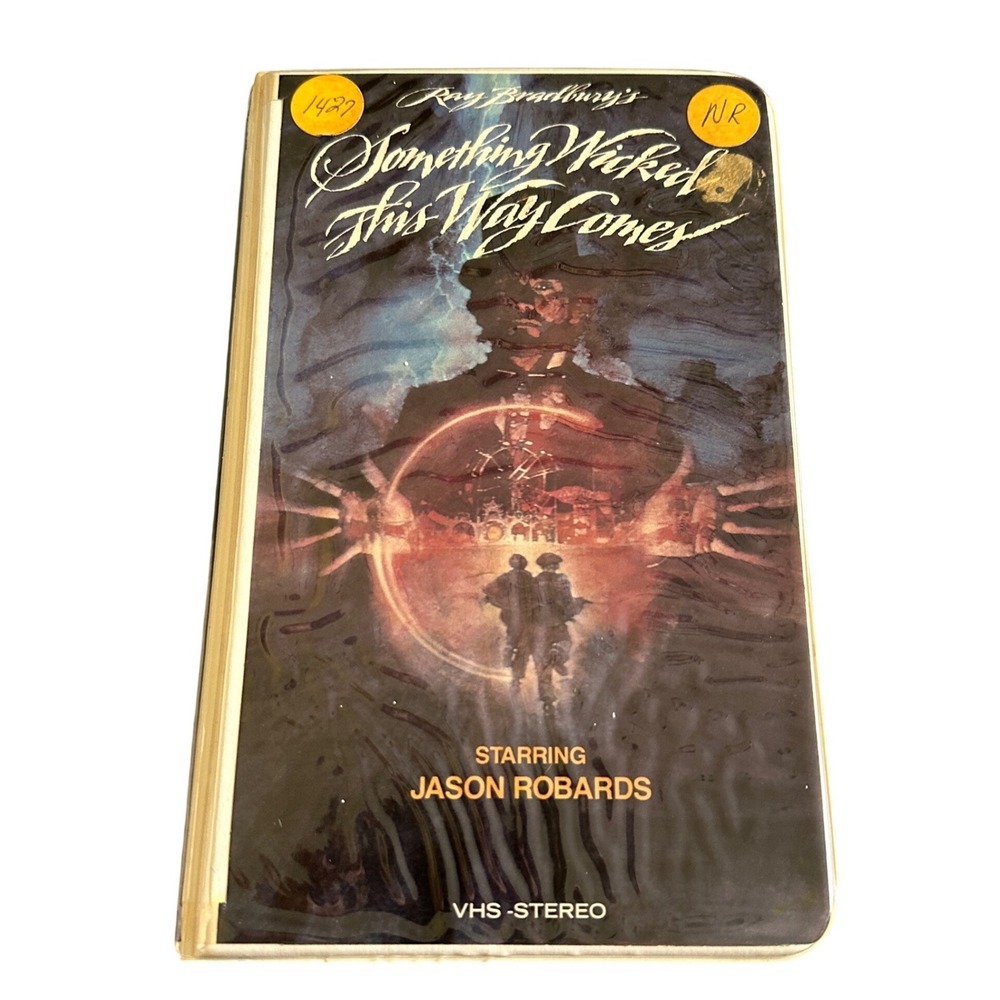 Something Wicked This Way Comes VHS 1983 Walt Disney Home Video Jason Robards